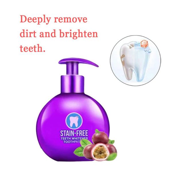 

toothbrush holders baking soda toothpaste whitening stain remover 220g press intensive for brushing teeth reri889
