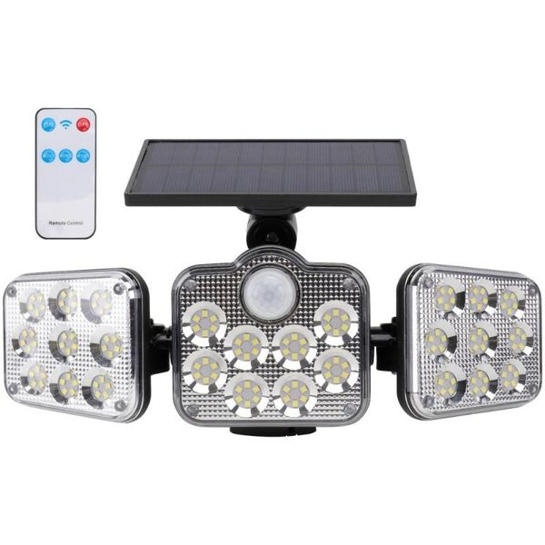 

wall lamp 1pc durable solar intelligent home light waterproof safe black