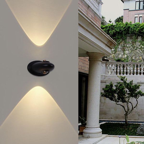 

outdoor wall lamp waterproof courtyard aisle simple po balcony exterior double head lamps