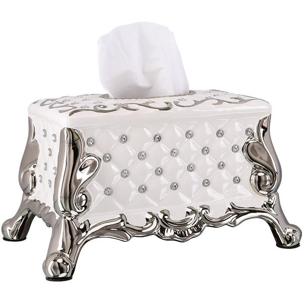 

tissue boxes & napkins ceramic box home furnishings european style creative living room light luxury drawer tea table decoration
