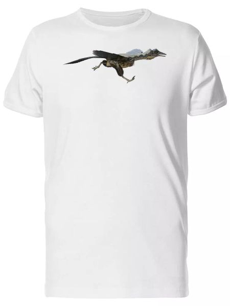 

Illustration Of An Archaeopteryx Men's Tee -Image by Shutterstock, White;black