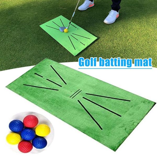 

carpets golf training mat, swing detection batting mini practice aid game, portable gift mat for home office outdoor use