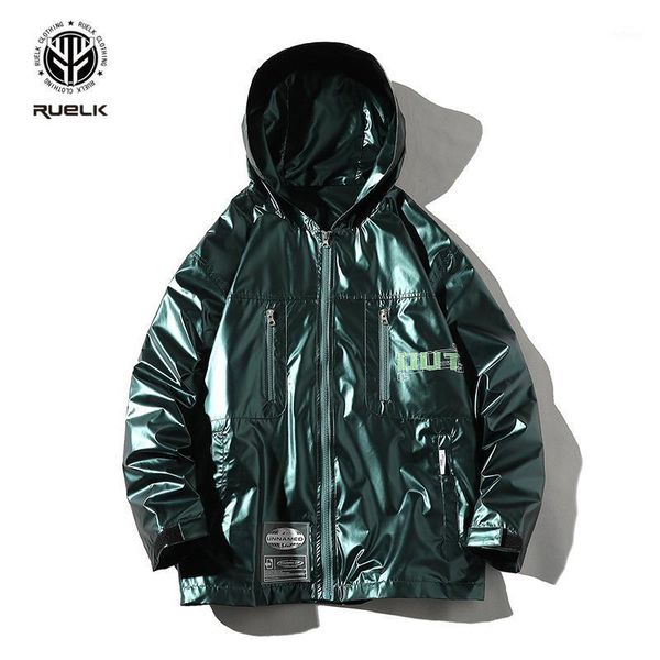 

spring and autumn clothing fashion trend hip hop street cool bright leather men's boutique wild couple jacket jackets, Black;brown