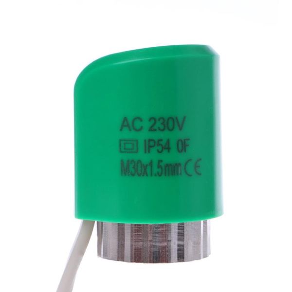 

smart home control p15f normally open close actuator for underfloor heating manifold 230v 2w