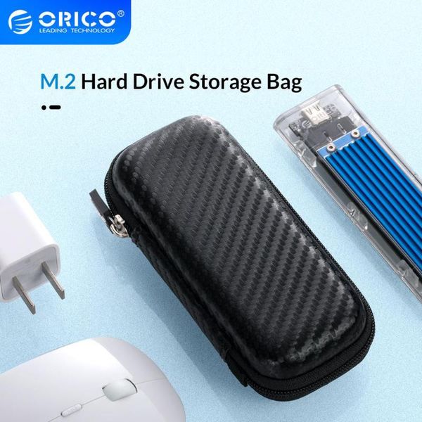 

hubs orico m2ph01 m.2 hard disk eva portable hdd storage protection bag for external drive/earphone/data line case