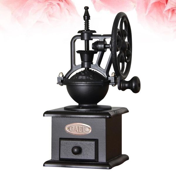 

manual coffee grinders 1pc retro grinder hand crank mill maker kitchen decoration for home shop