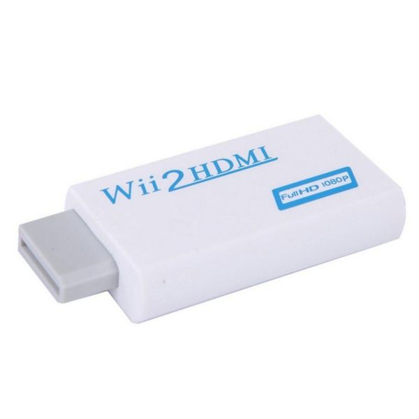 

full hd 1080p for wii to converter adapter 2 3.5mm audio hdtv pc monitor display cables & connectors