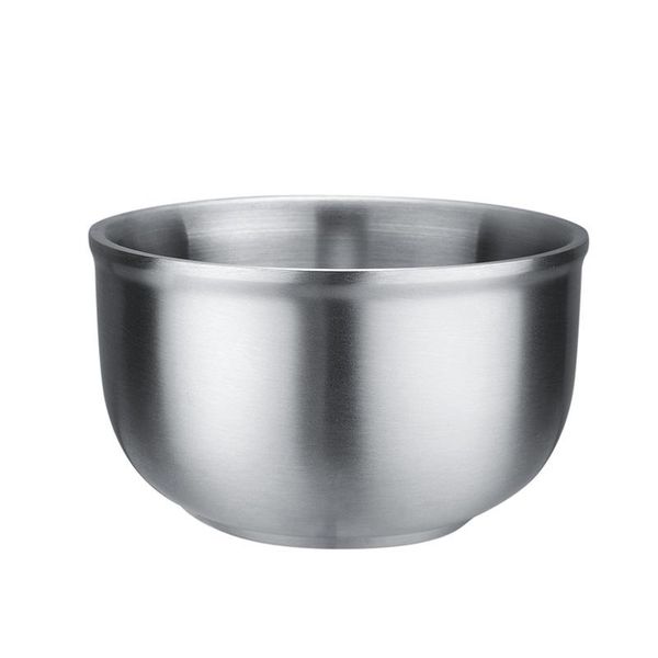 

bowls double anti-fall anti-scalding 304 stainless steel bowl children's insulation tableware shatter-resistant baby rice
