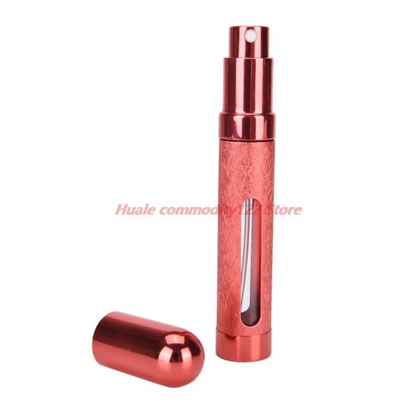

storage bottles & jars 12ml portable travel aluminum cosmetic empty spray scent pump tool mini perfume bottle atomizer