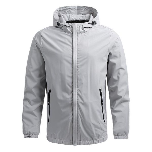 

men's jackets solid hooded jacket men baseball spring autumn sports windbreaker coat 2021 casual bomber clothing 5xl, Black;brown