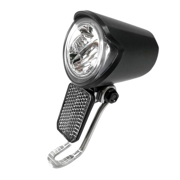 

bike lights ebike headlights 6v 24v 36v 48v electric front lamp 40 lux with aluminum alloy housing bicycle headlight