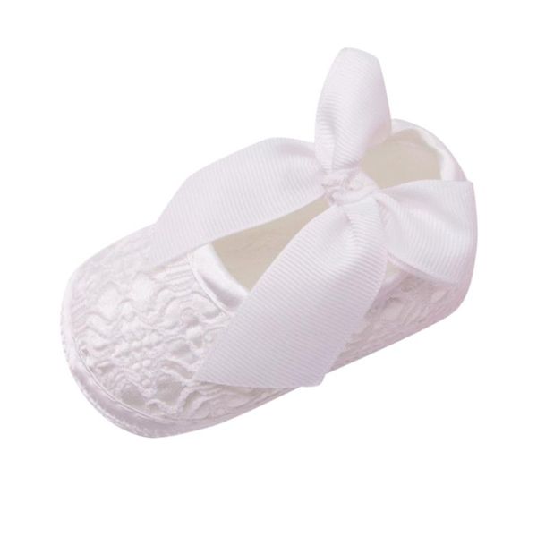 

first walkers arloneet born baby girls soft shoes soled non-slip bowknot footwear crib for 0~18month borns 19may8 p35