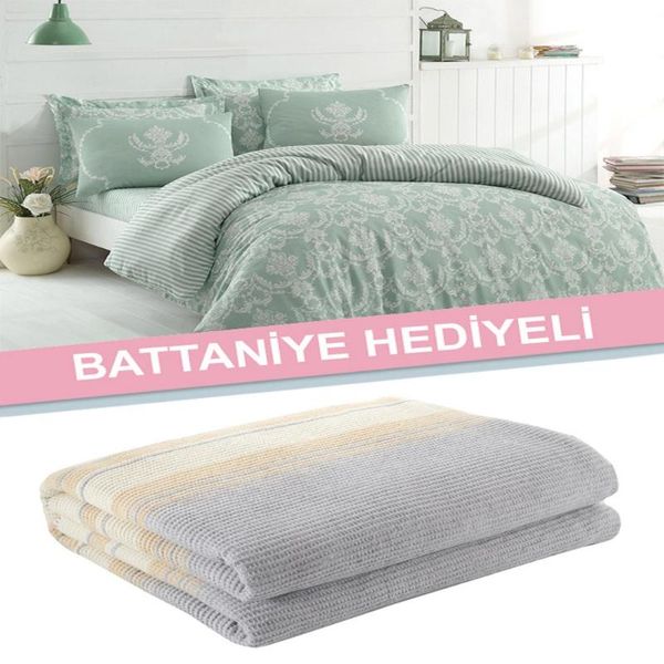 

bedding sets cotton solid color double duvet cover set freshcolor 5-piece modern and stylish design european american style blanket gift