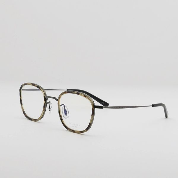 

handmade japanese frame glasses, White;black