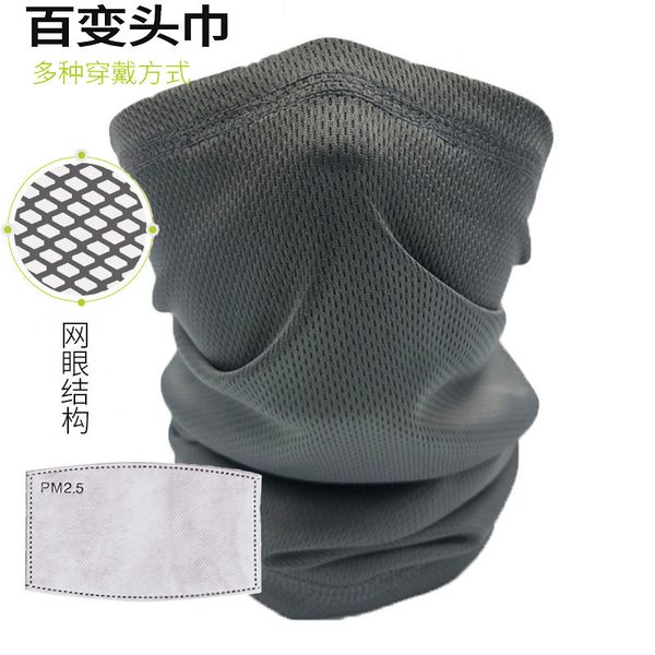 

magic mh scarf pm2.5 filter element bib outdoor mask dustproof sunscreen fishing