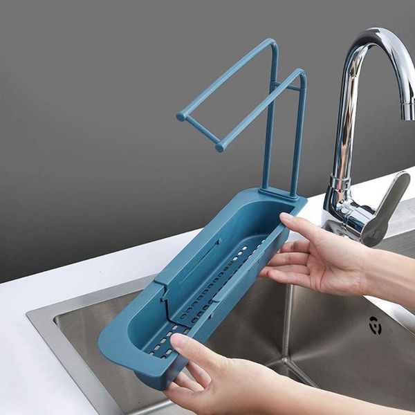 

kitchen sink organizer dish drainer board cutlery rack accessories storage organization basket &