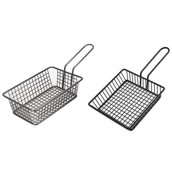 

storage baskets mini chips fry basket french fries holder mesh wire strainer for fried food