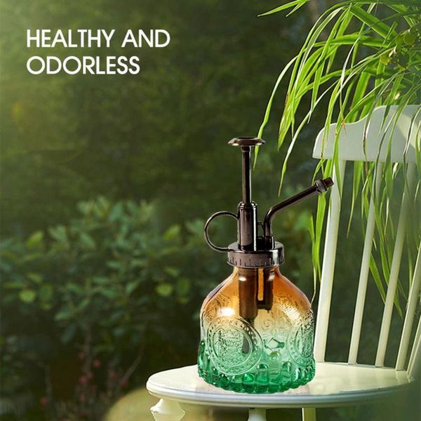 

watering equipments plant glass pot spray bottle can retro high-atomization sealed leak-proof nozzle for garden plants flower