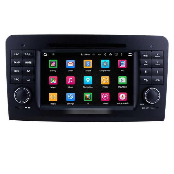 7 pollici Car dvd Video Player Radio Sistema multimediale di navigazione GPS per il periodo 2005-2012 Mercedes-Benz ML CLASS W164 ML300 ML350 ML450 ML500