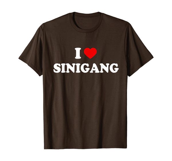 

I Love Sinigang Shirt - Filipino T Shirt, White;black