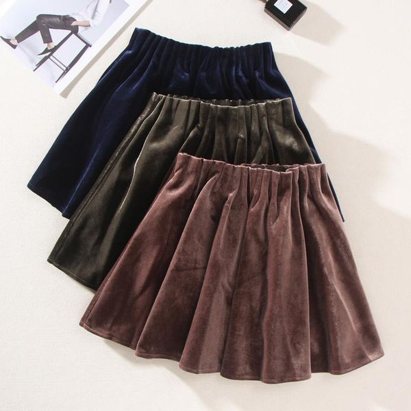 

skirts spring vintage arrival elastic pendulem umbrella skirt womens slim mini dm001, Black