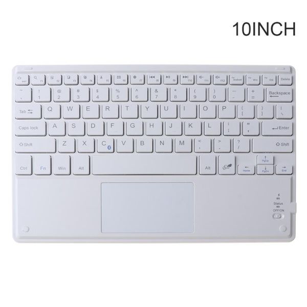 

7/9/10 inches wireless bluetooth lightweight keyboard with touchpad cellphone tablet lapportable travel home keypad keyboards