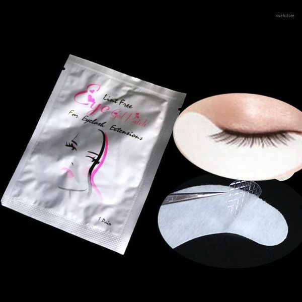 

under eye pads 3d super thin and soft lint-surface hydrogel paper patches tips sticker patch for eyelash extension1