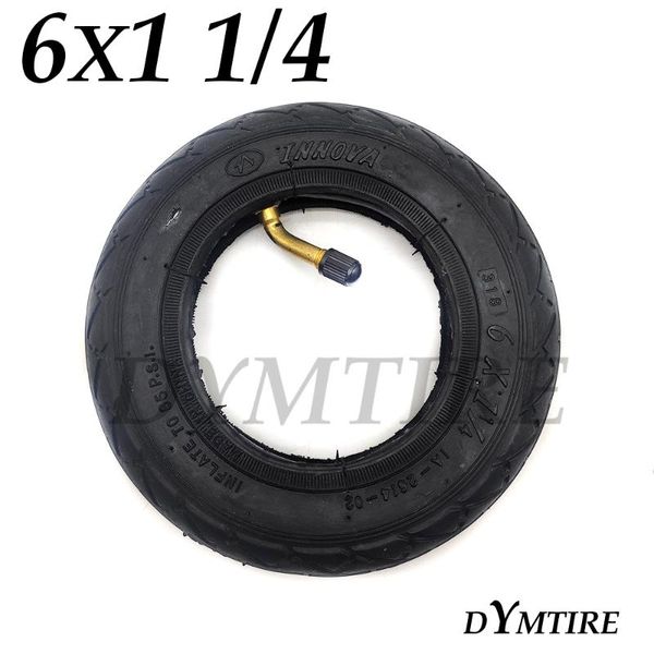 

motorcycle wheels & tires 6x1 1/4 tire for mini electric scooter 6*1.25 wear resistant inner outer tyre