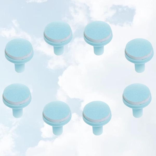

8pcs baby electric nail drill replacement trimmer grinding heads file polisher with blue base art kits1