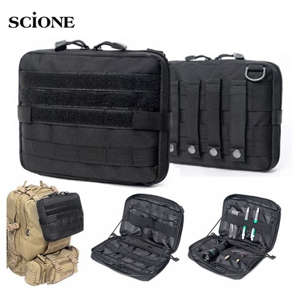 

edc military system tactical bag molle backpack army cups pouch outdoor sport multifunctional waterproof 1000d nylon tas xa732wa
