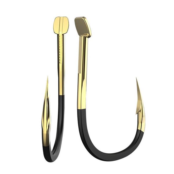 

100pcs/set high carbon steel fishing hooks outdoor barbed professional bold