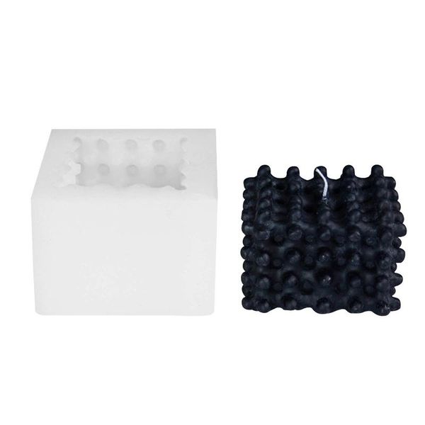 

craft tools 1pcs silicone mold diy scented candle mini small geometry magic ball form 3d