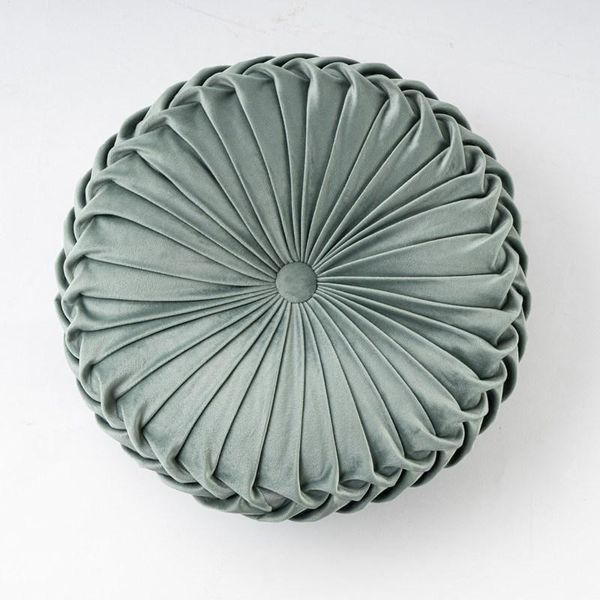 

pillow nordic style round throw pregnancy backrest seat cushion velvet tatami mattress bupads home decor