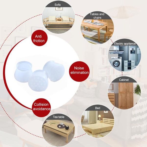 

chair covers furniture table leg floor foot cover protection pad anti-slip cap bottom