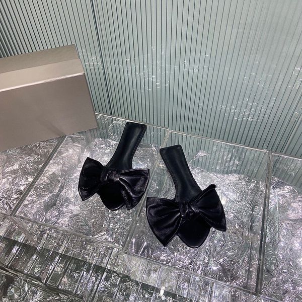 

women slipper summer true leather sandals beach slide fashion scuffs slippers outdoor shoes size eur 35-40 with box home, Black