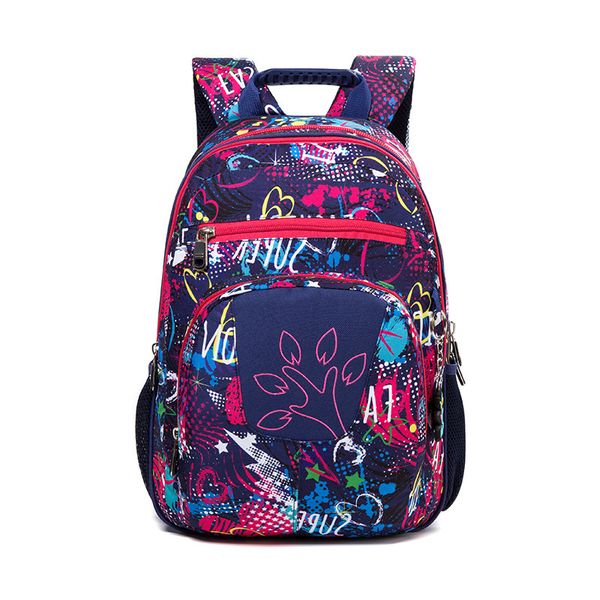 

style trend printed schoolbag for children's primary school students kindergarten backpack