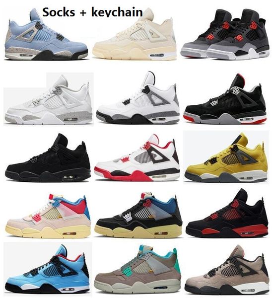 

jumpman 4 university blue suede basketball shoes unc luxurys designers design 4s running sneakers men sport trainers