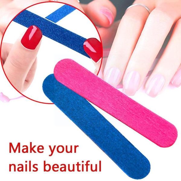 

nail files double sided file sandpaper for gel nails 180/240 tools manicure buffer pedicure professional polishing care wood s3q1