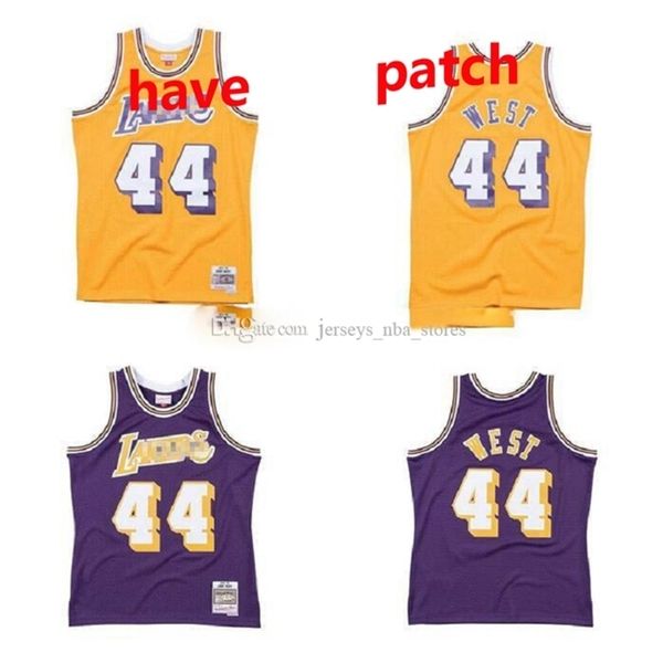 

men basketball los\rangeles\rlakers\r44 jerry\rwest mitchell & ness black red -1971-72hardwoods classics authentic jersey 01