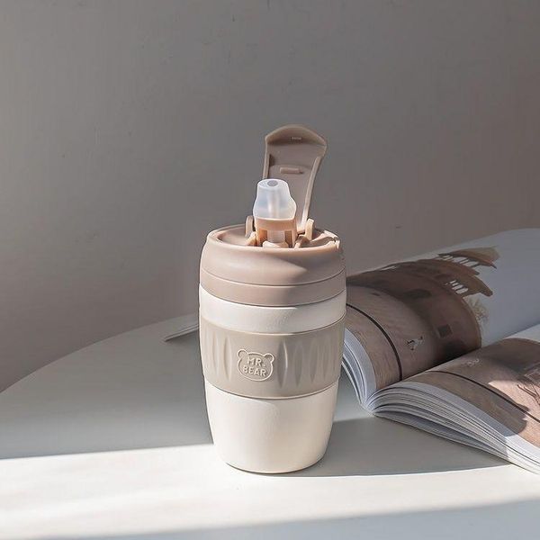 

water bottles 370ml retro nordic style,creative students, large capacity, portable, simple style cup