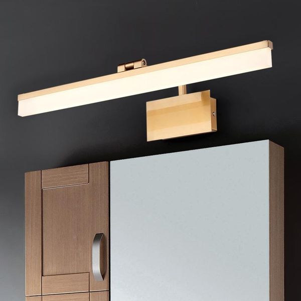 

wall lamp modern light led mirror waterproof bathroom lights bronze sconce