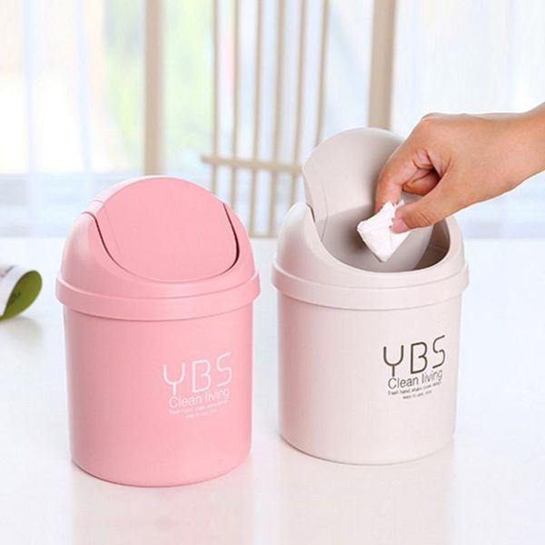 

waste bins pink blue purple creative fashion nordic style mini desksmall trash can office living room storage bin