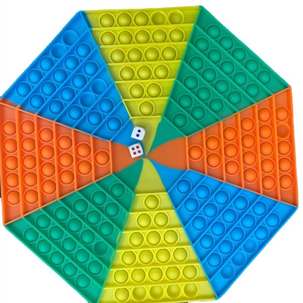 

large size push deskfidget toys 34*34cm max puzzle tabledecompression board fingertip bubble sensory toys jumbo chessboard interactive game