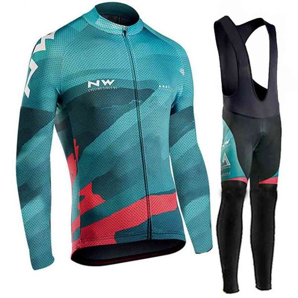 

New NW cycling wear long sleeve suit in spring, autumn and winter