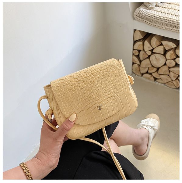 

crocodile pattern mini fashion all-match shoulder bag 2021 new womens designer handbag messenger bag women crossbody bag