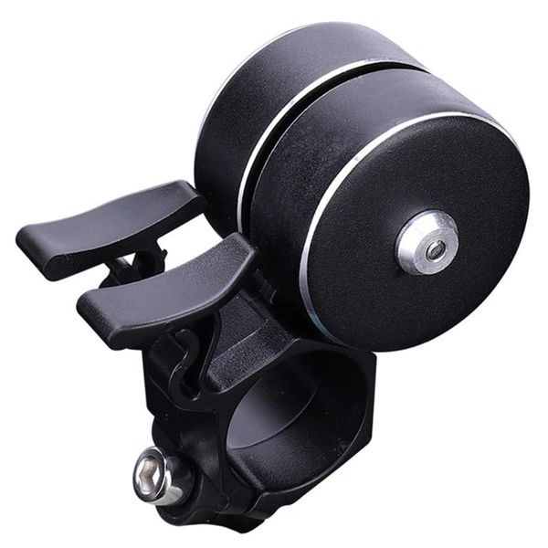 

bike horns 120db bicycle bell resounding aluminum alloy outdoors loud sound cycling hand dial alarm horn with double click safety