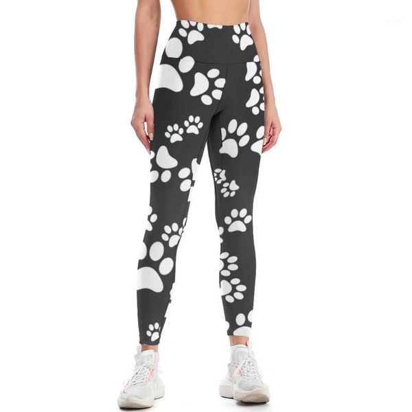 

yoga outfit kitty leggings basic prints pants teen drop dancing highwaisted