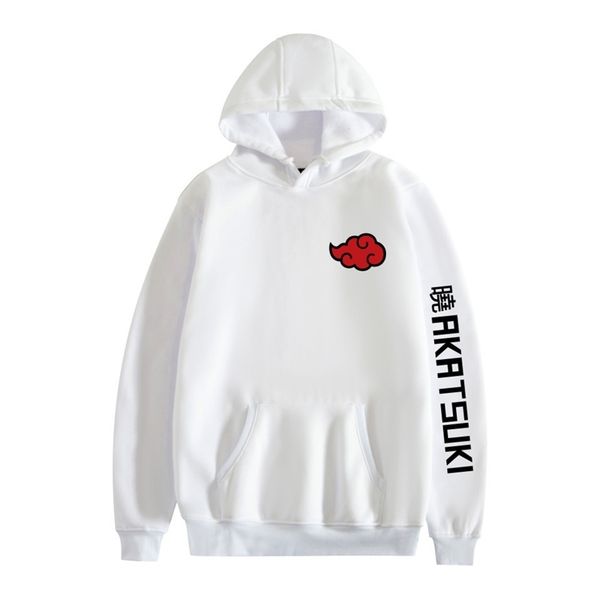 

2020 new riman naruto men's and women's fashion casual hooded sweater, Black