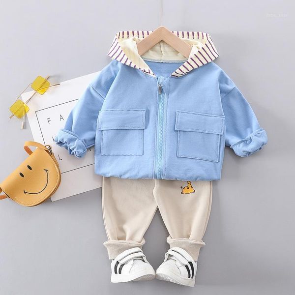 

clothing sets spring born baby boy clothes outfit cardigan jacket pants sports suit for toddler 1 year birthday1, White