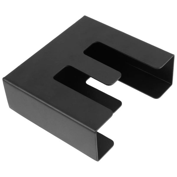 

pc stainless steel napkin holder practical table dispenser (black) rings